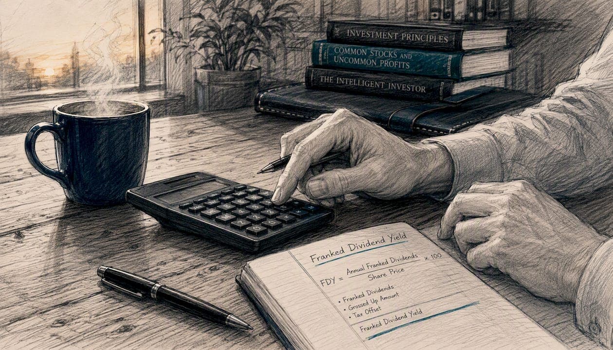 Calculating franked dividend yield: formulas and examples