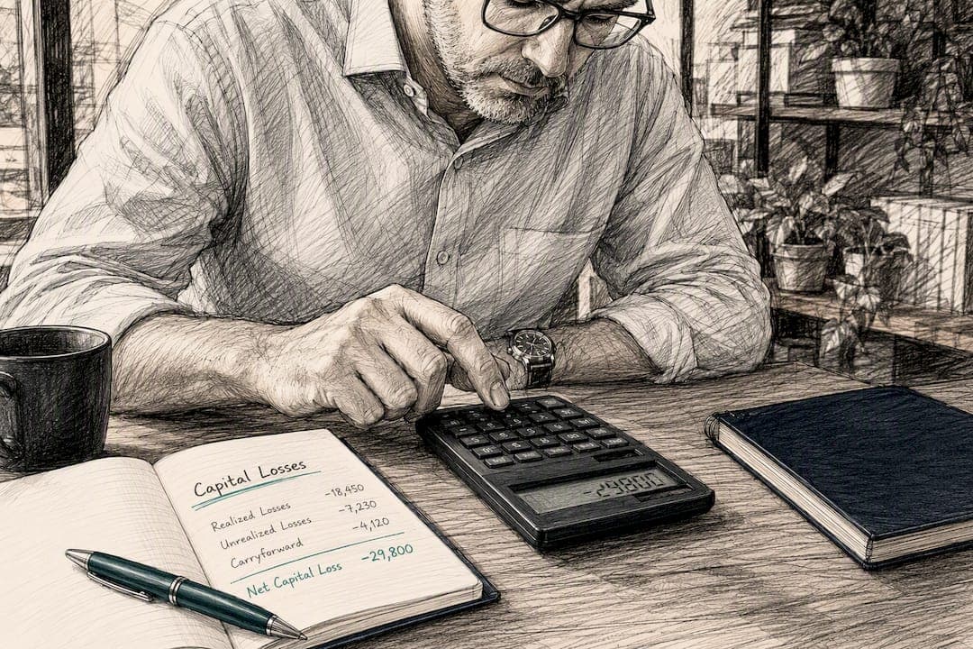 Capital losses carry forward: the deduction rules explained